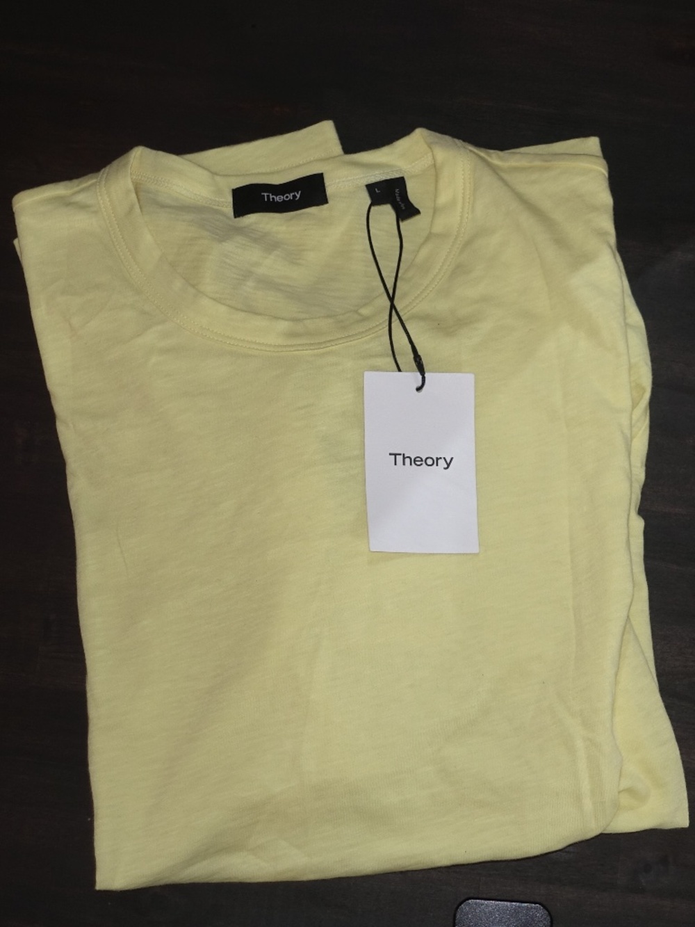 Theory - Yellow T-Shirt